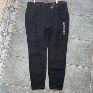 Skinny High rise Distressed Jeans